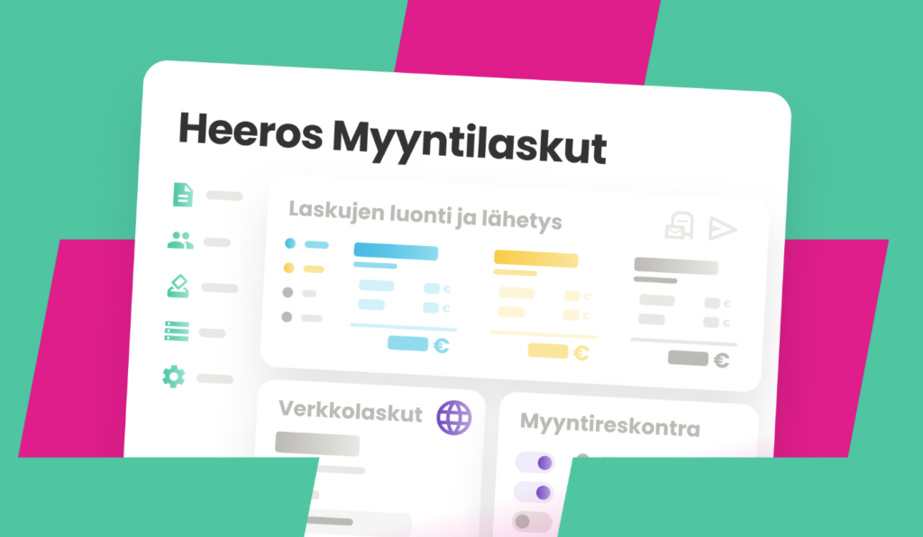 Sinustako meidän myyntireskontrahenkilö?